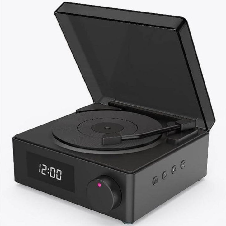 SPASSK - @memorii Phonograph Bluetooth Speaker - Black