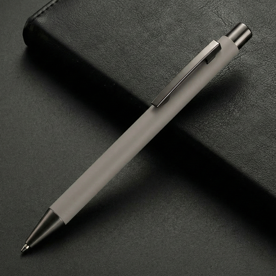 UMA Straight Metal Pen - Grey