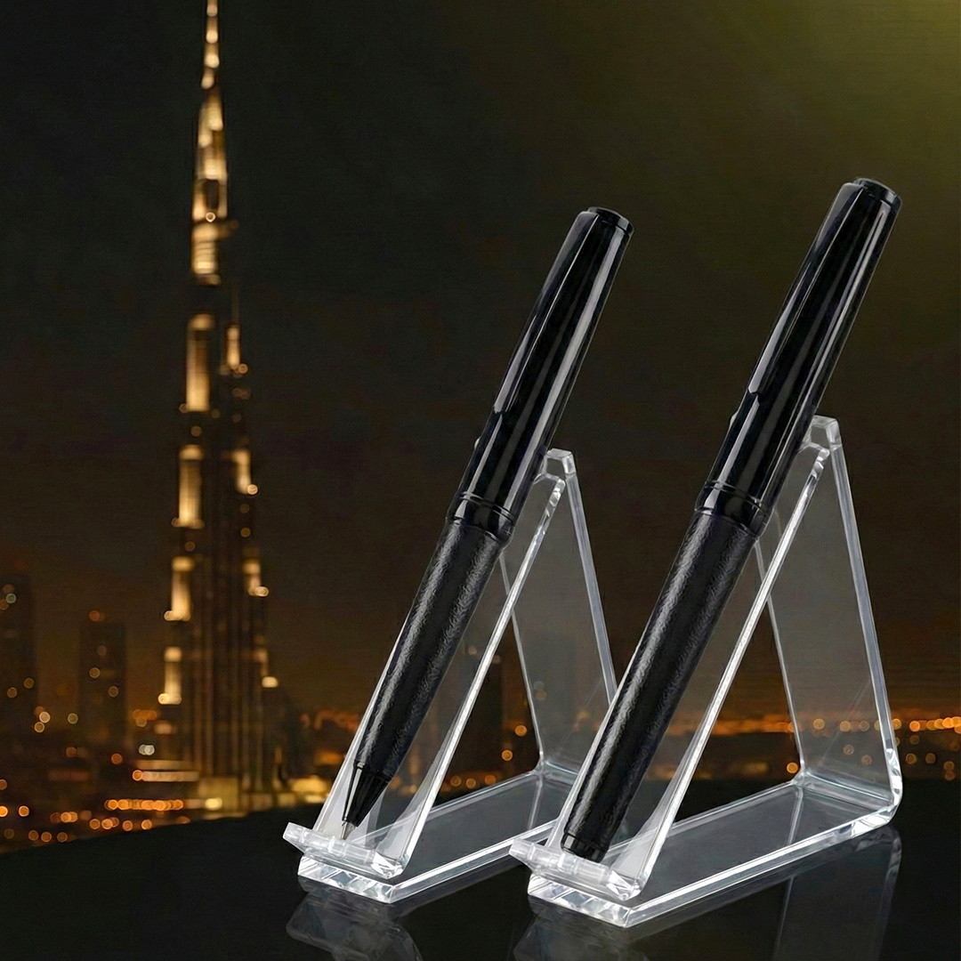 Santhome® Izola - Set of Elegance Ballpoint & Roller Pen - Black