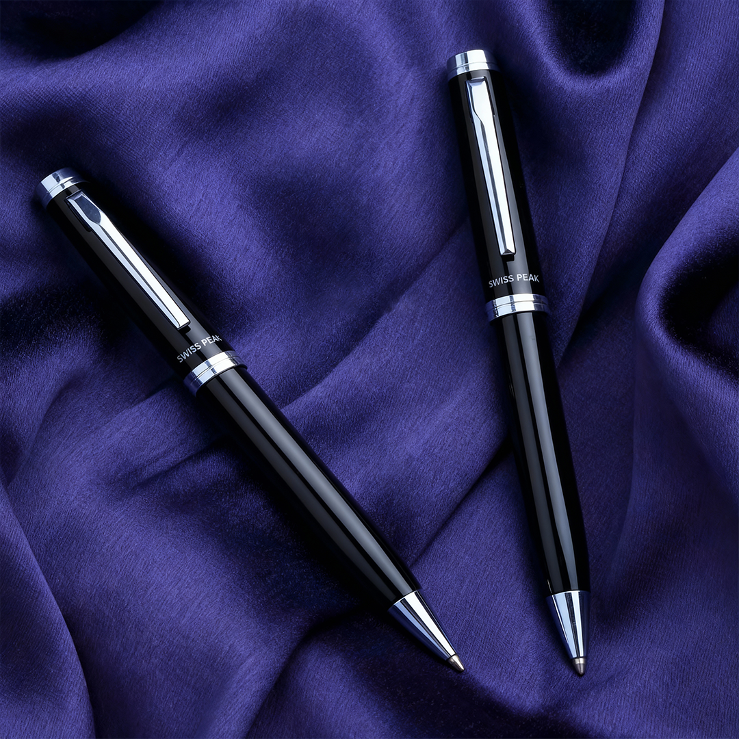LUZERN SET - Swiss Peak Pen Set - Black