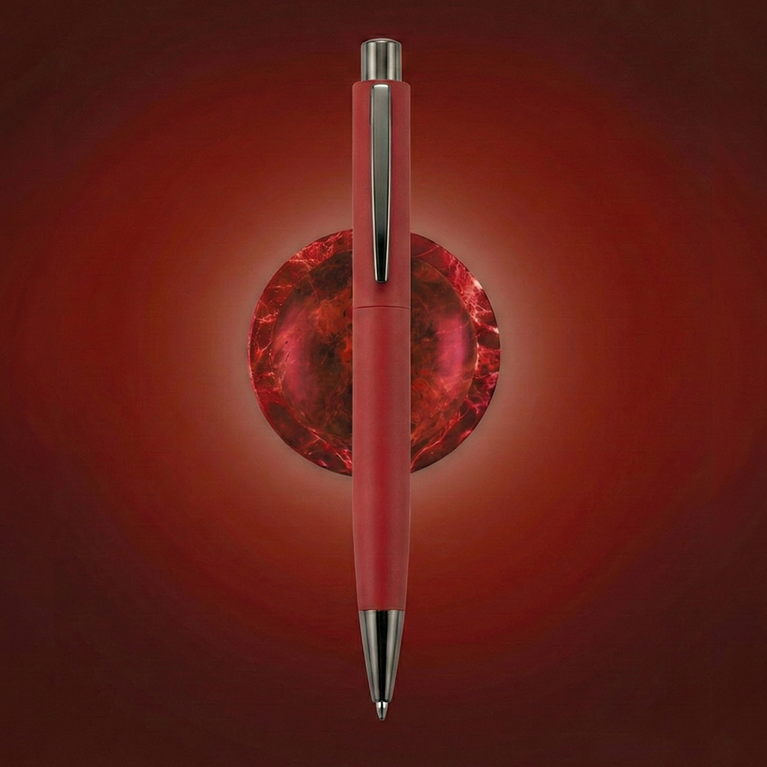 UMA Straight Metal Pen - Red