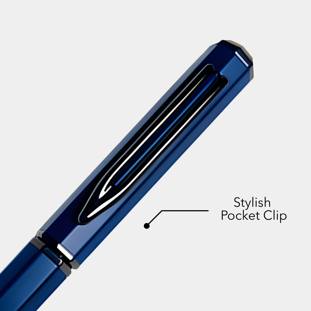 UAE's No.1 - Santhome Luxury Hex-Metal Roller Pen – Gift-Box Edition - Set of 2