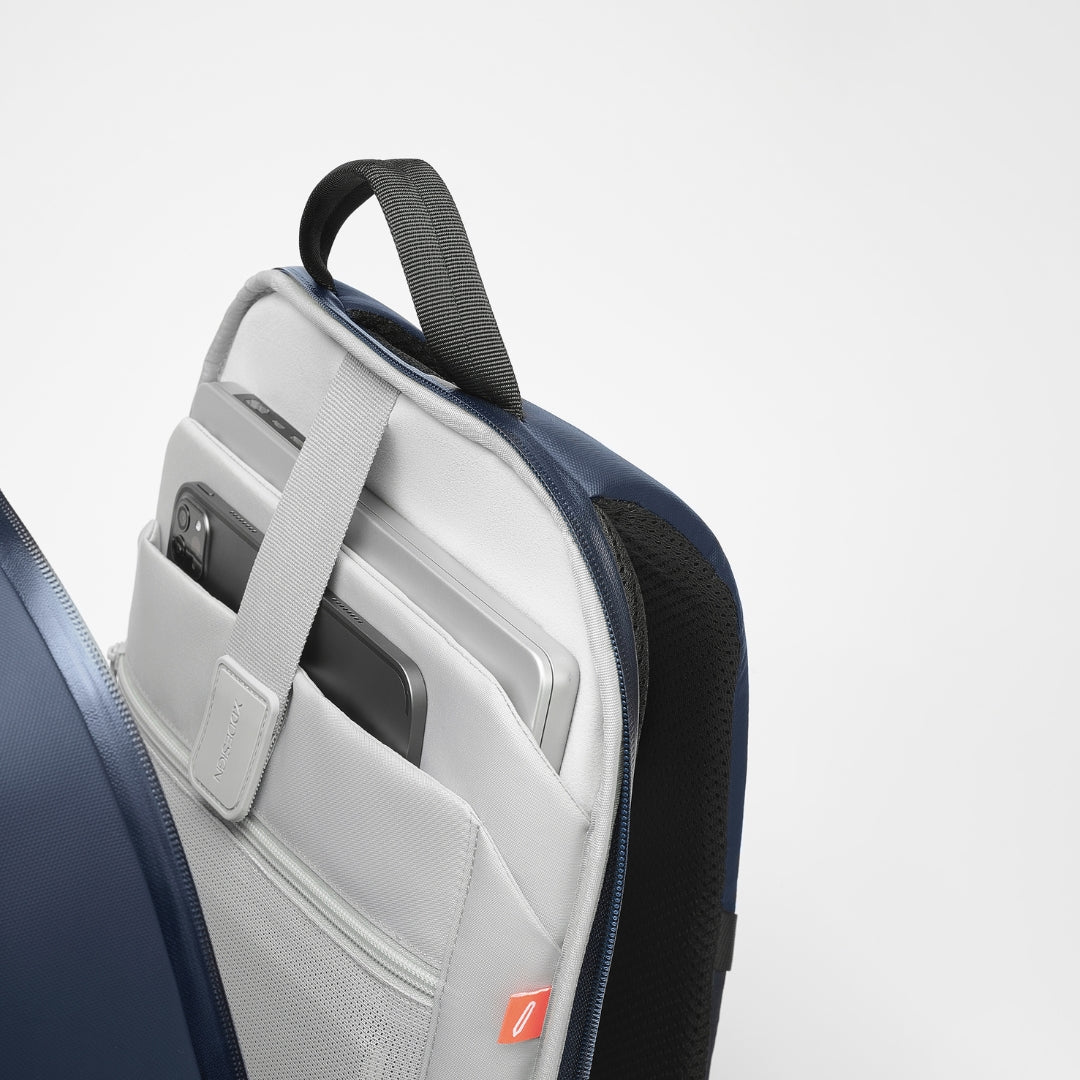 Bobby Edge Anti-Theft Backpack - Navy Blue