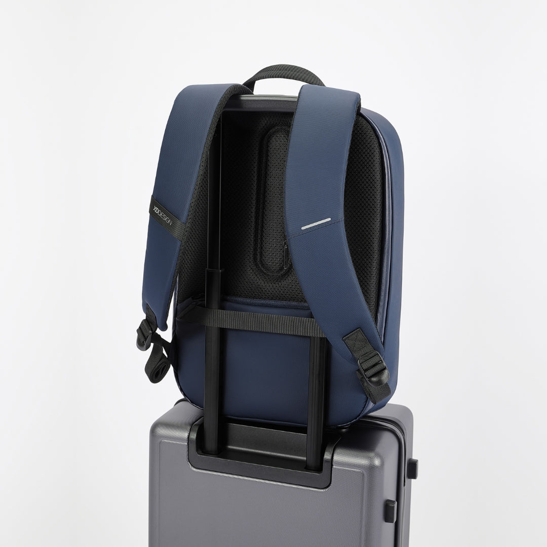 Bobby Edge Anti-Theft Backpack - Navy Blue