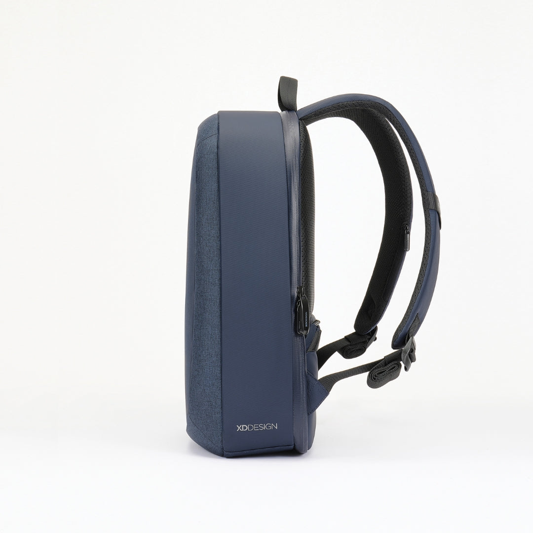Bobby Edge Anti-Theft Backpack - Navy Blue