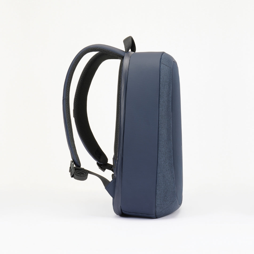 Bobby Edge Anti-Theft Backpack - Navy Blue