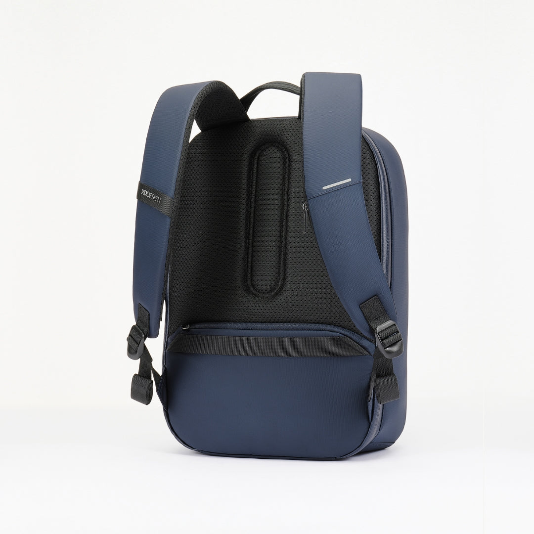 Bobby Edge Anti-Theft Backpack - Navy Blue