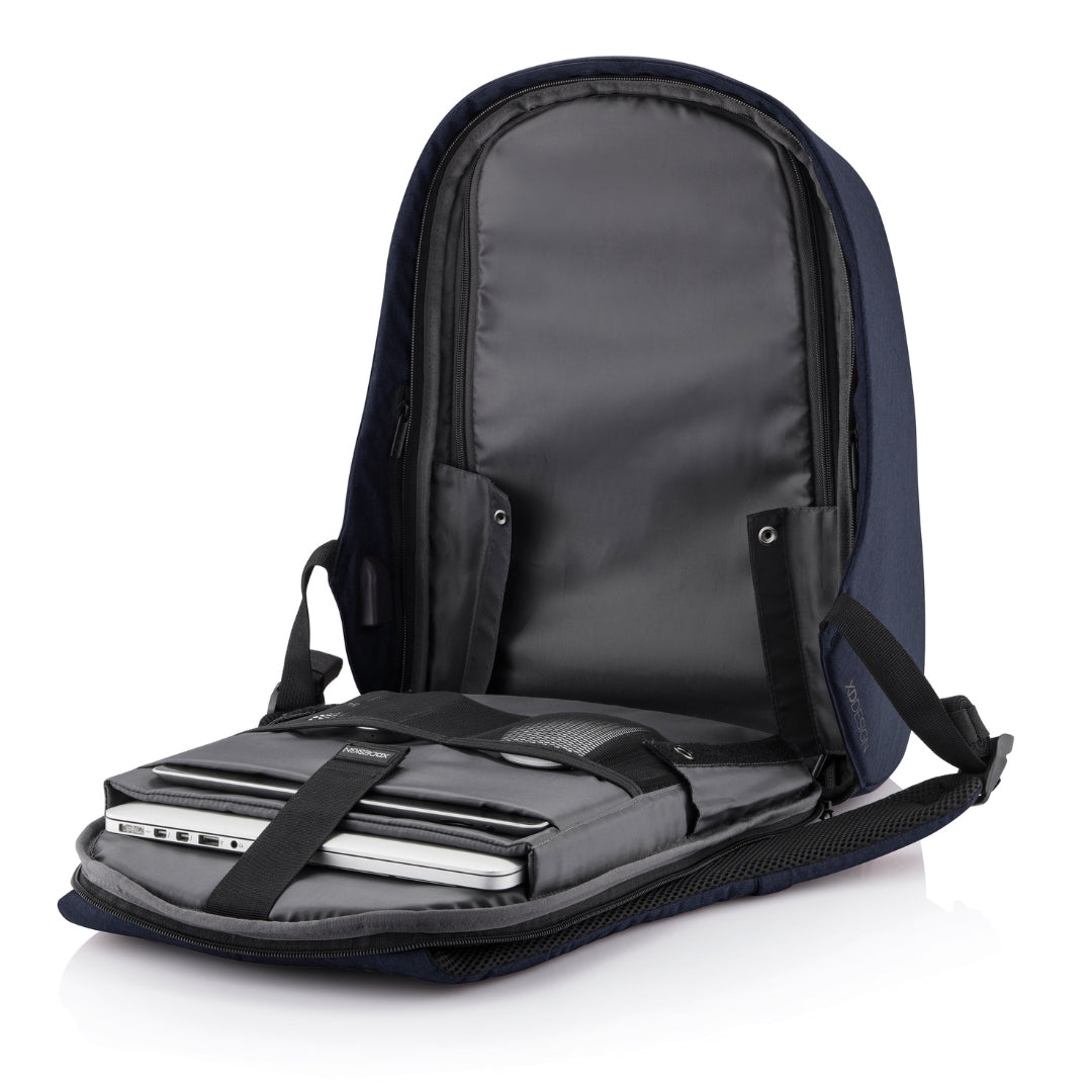 XDDESIGN BOBBY HERO Anti-theft Backpack in rPET material Navy Blue