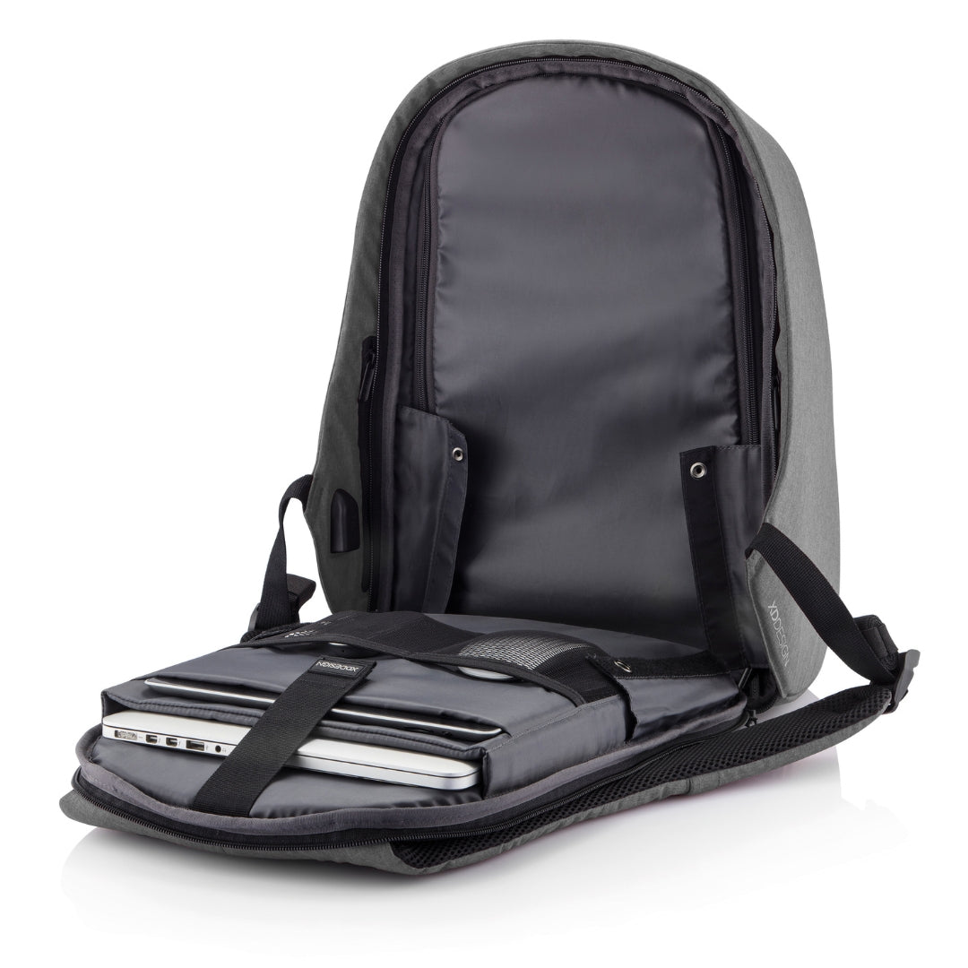 XDDESIGN BOBBY HERO Anti-theft Backpack in rPET material Grey
