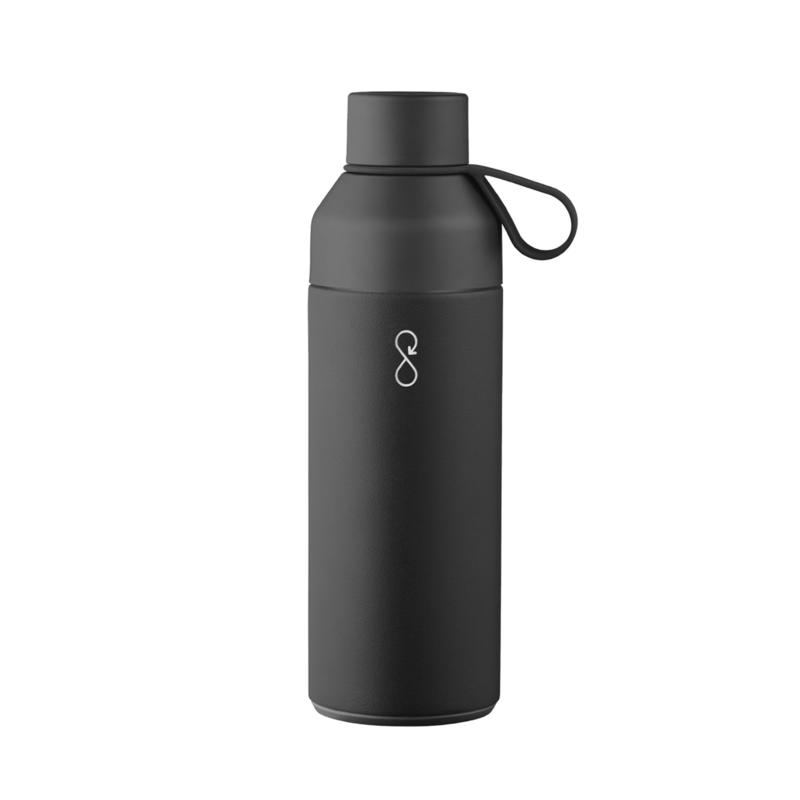 Ocean Bottle - Black - 500ml - Double-Wall Vacuum Bottle