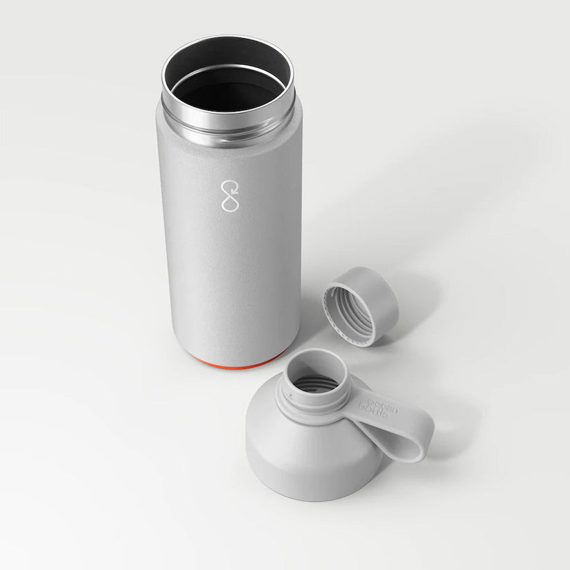 Ocean Bottle - Rock Grey - 1L - Double-Wall Vacuum Bottle