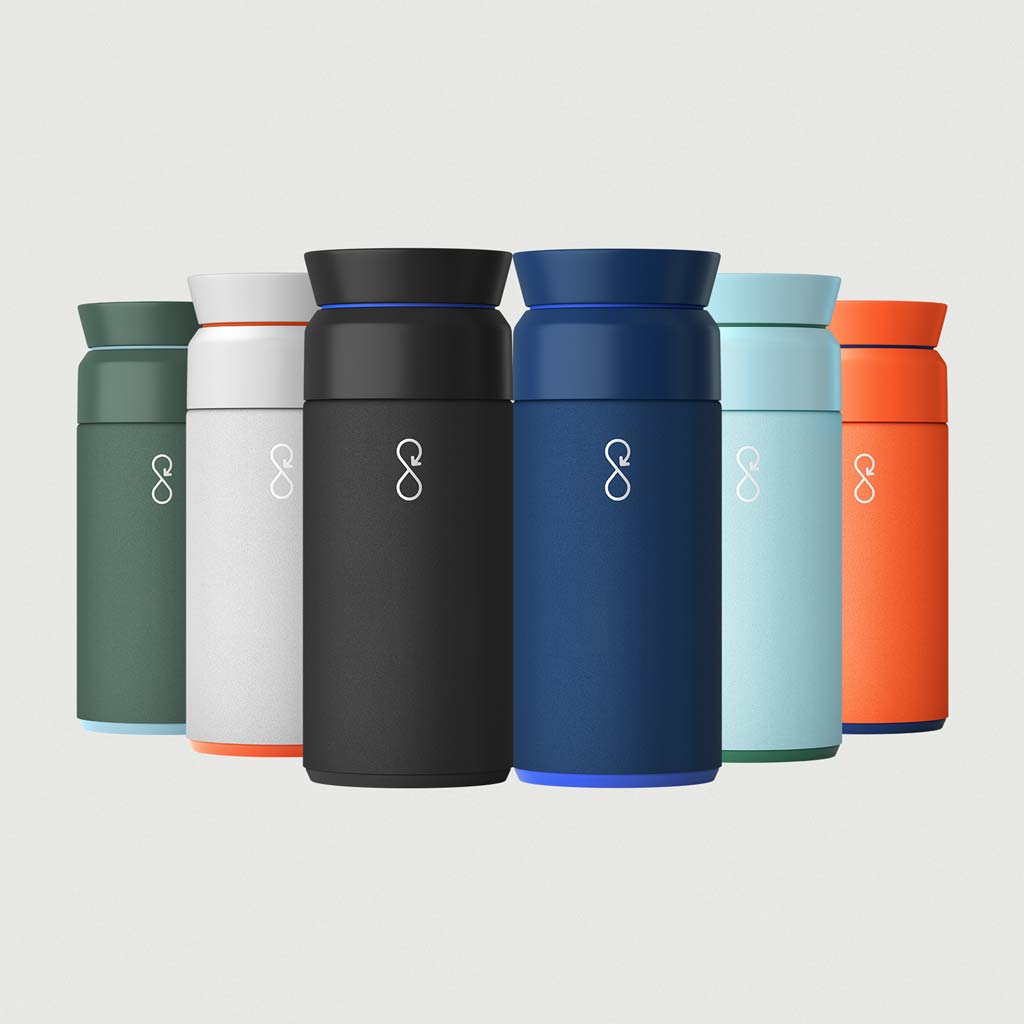 BREW - Ocean Bottle - Ocean - 350ml - Double-Wall Vacuum Flask
