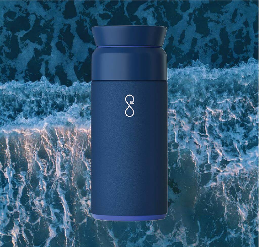 BREW - Ocean Bottle - Ocean - 350ml - Double-Wall Vacuum Flask