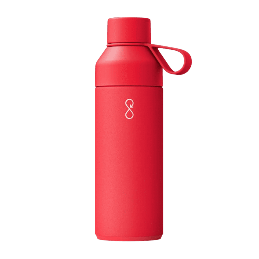 Ocean Bottle - Red - 500ml - Double-Wall Vacuum Bottle