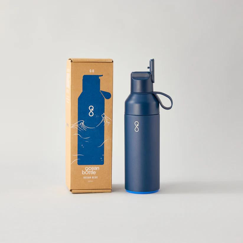 GO - Ocean Bottle - Ocean Blue - 500ml - Double-Wall Vacuum Bottle