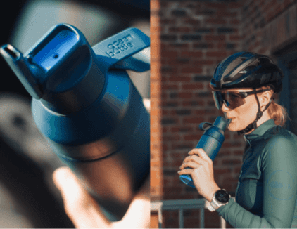 GO - Ocean Bottle - Ocean Blue - 500ml - Double-Wall Vacuum Bottle