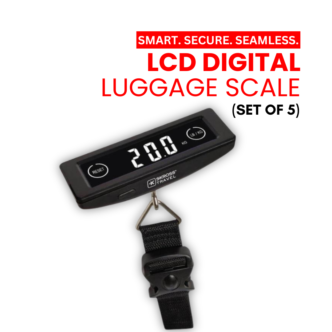 SKROSS Travel - LCD Touchscreen Premium Digital Luggage Scale