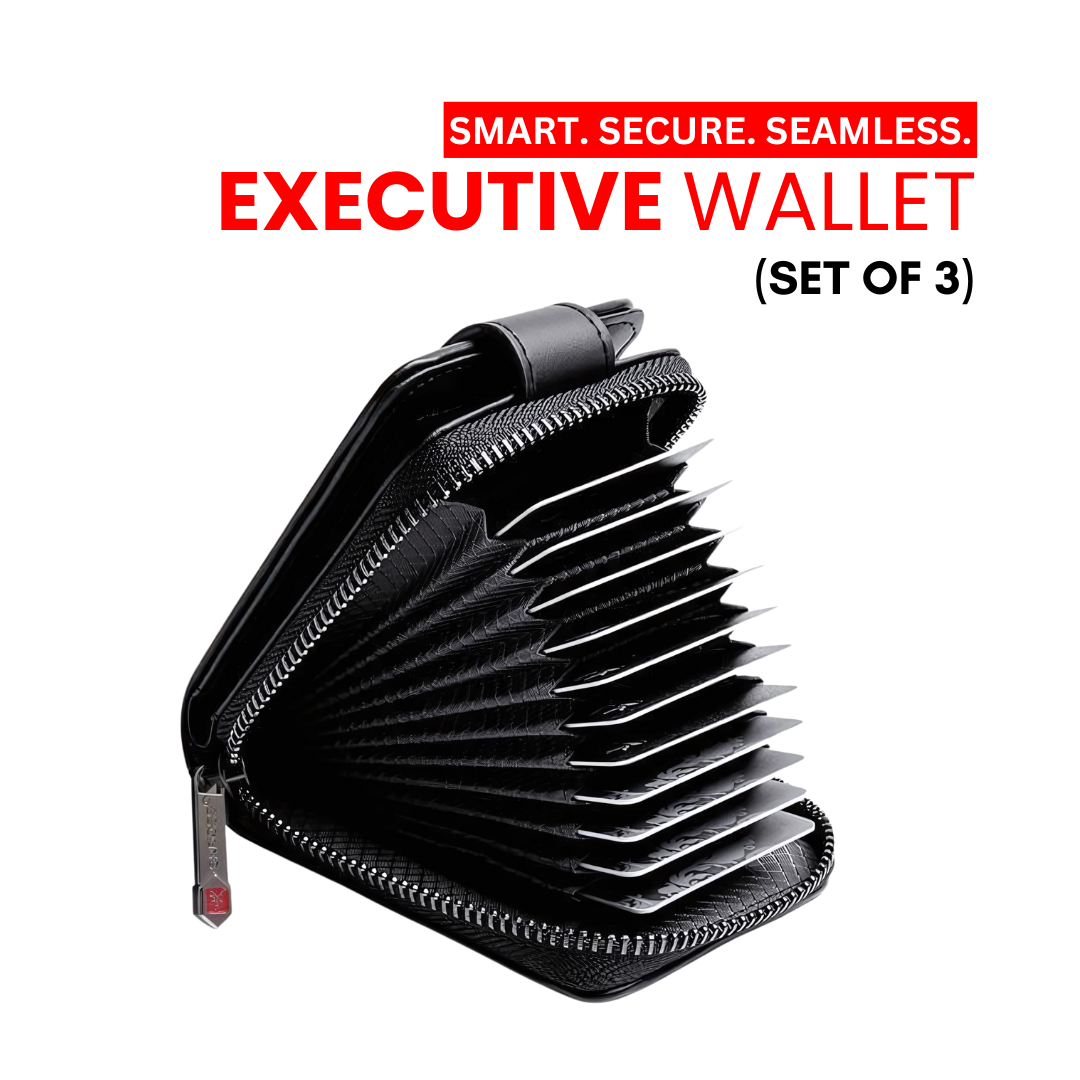 SKROSS Travel - Secure Card & Coin Executive Wallet