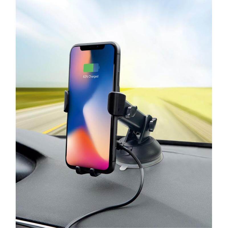 Car Phone Holder & Wireless Charger  - Travel Organizer - SKROSS Travel