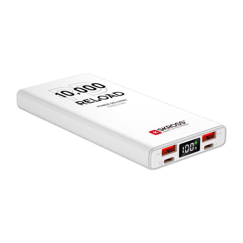 PD10 RELOAD 10000mAh Fast Charge Powerbank - Travel Organizer - SKROSS Travel