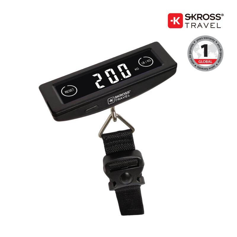 LCD Touchscreen Premium Digital Luggage Scale - Travel Organizer - SKROSS Travel