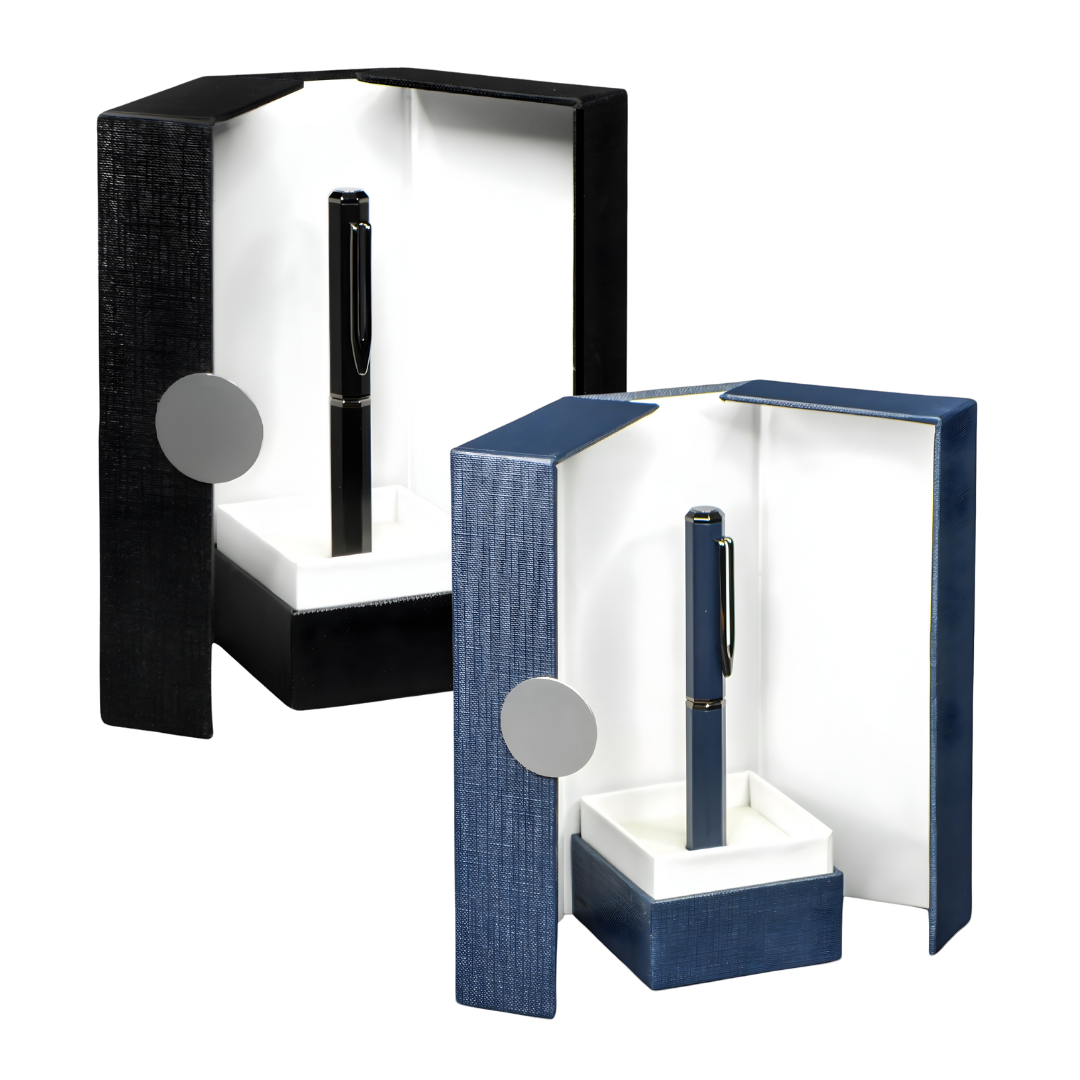 UAE's No.1 - Santhome Luxury Hex-Metal Roller Pen – Gift-Box Edition - Set of 2