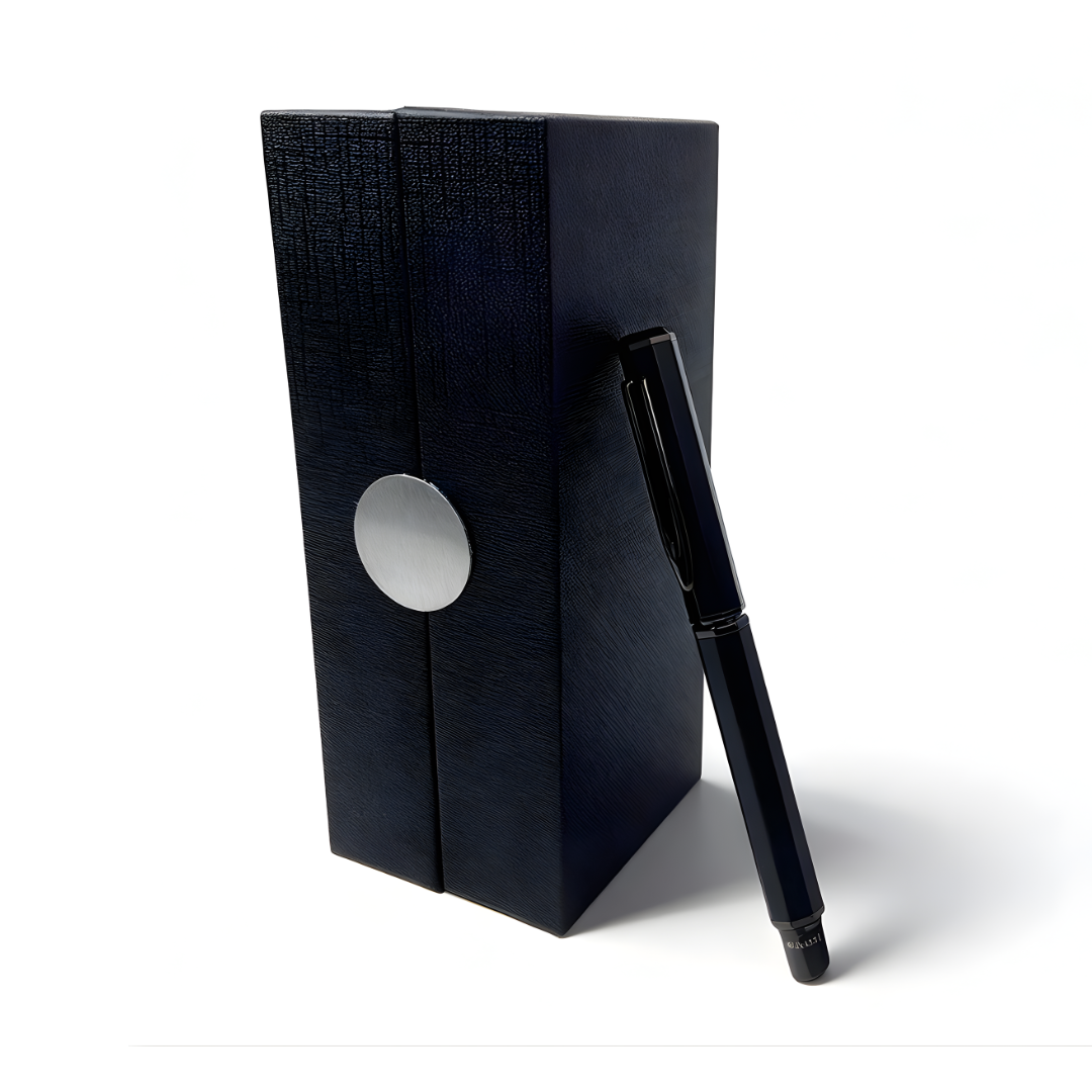 UAE's No.1 - Santhome Luxury Hex-Metal Roller Pen – Gift-Box Edition - Set of 2