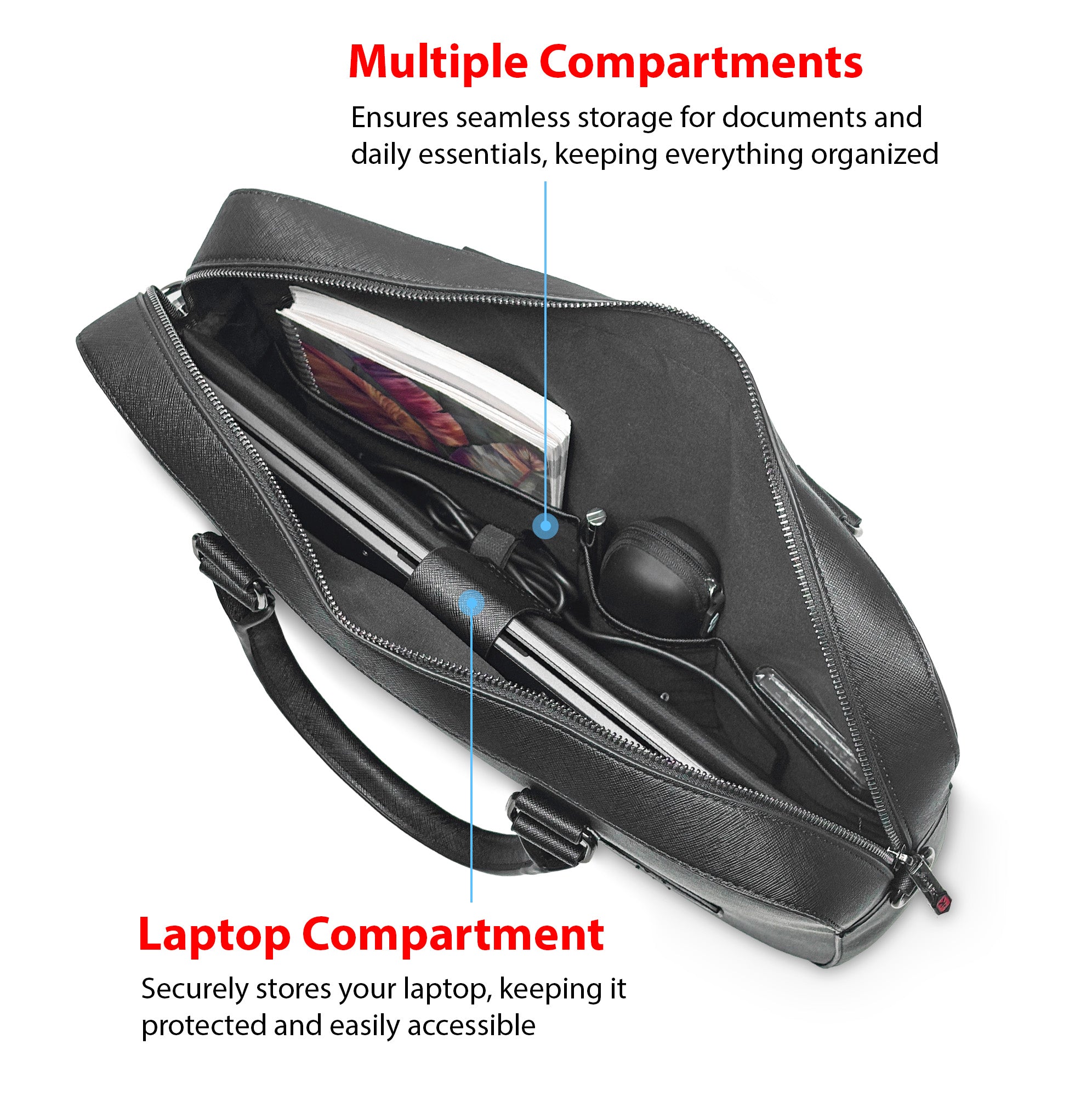 Executive Office Briefcase - Travel Briefcase - SKROSS Travel