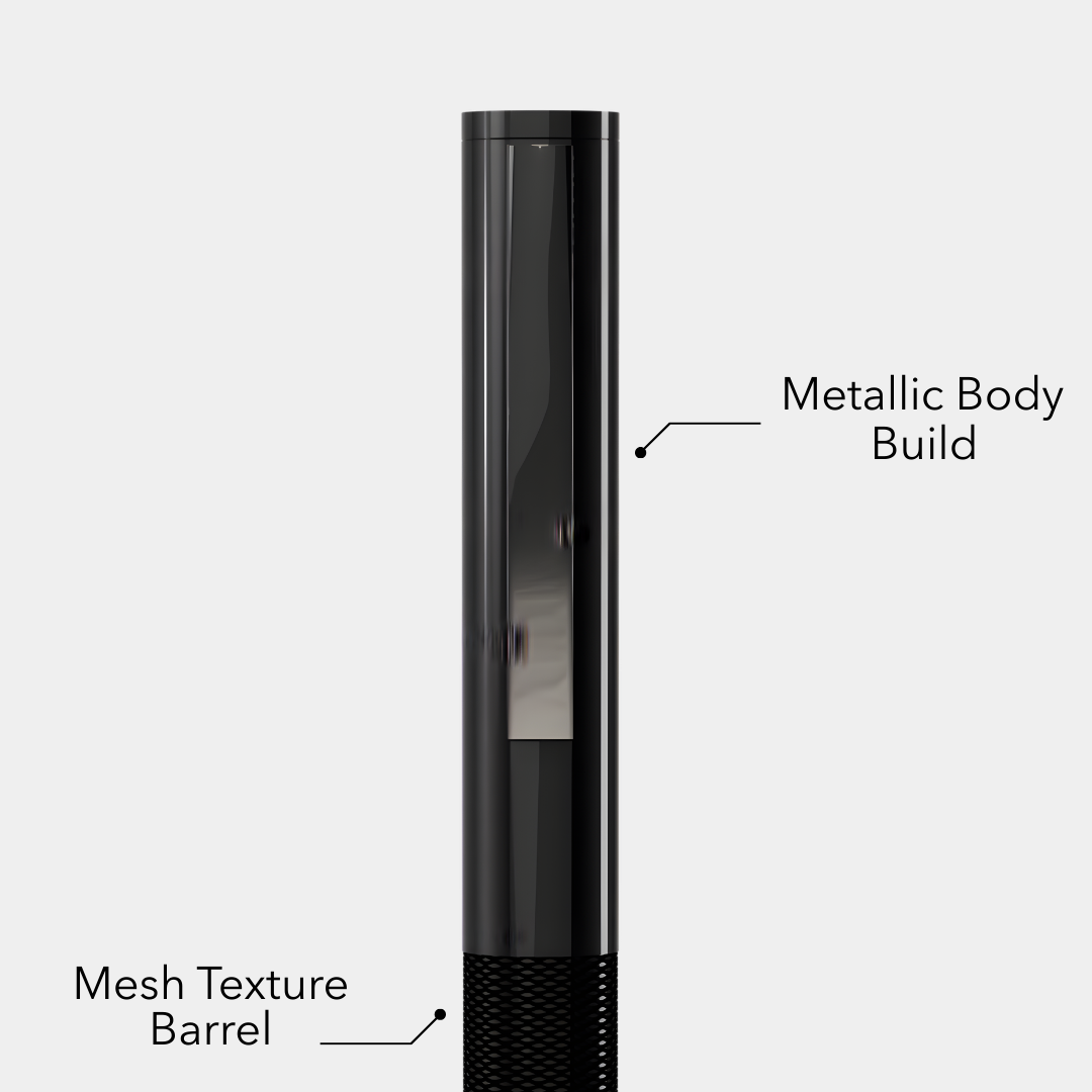 UAE's No.1 - UMA Black Forest Premium Gift Set of Mesh Textured Metal Roller & Ball Pen with Extra Refills