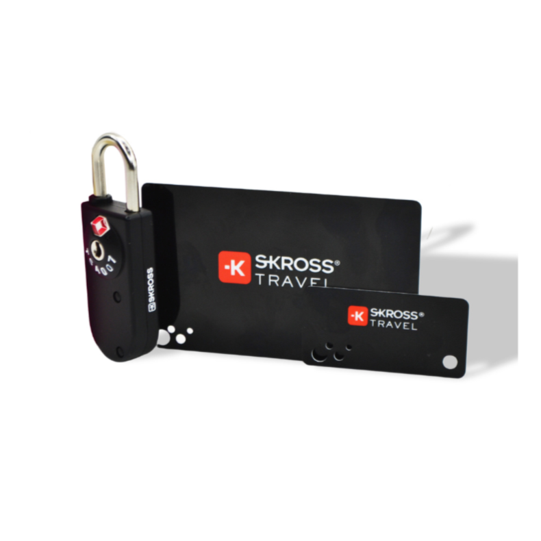 SmartCard TSA Lock Set with 2 Card Keys - Travel Organizer - SKROSS Travel