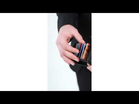 Secure Card Holder & Coin Zipper Wallet - Travel Organizer - SKROSS Travel