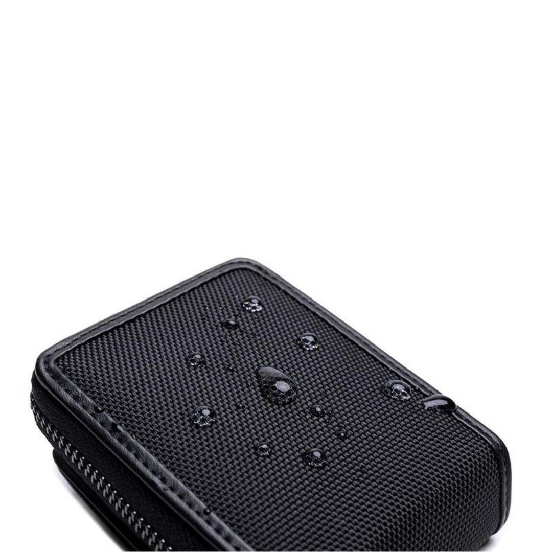 Secure Card Holder & Coin Zipper Wallet - Travel Organizer - SKROSS Travel