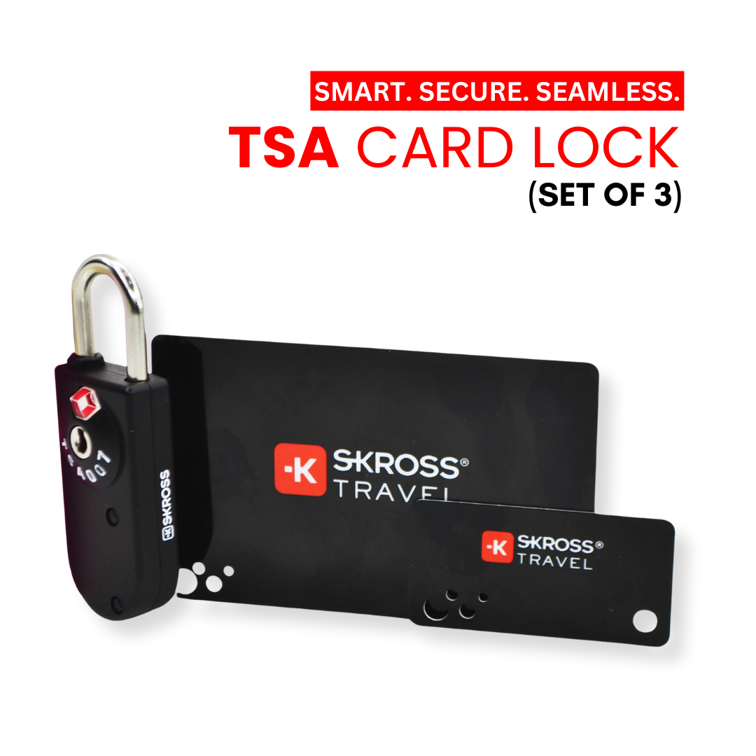 SKROSS Travel - TSA Lock Gift Set with 2 Card Keys