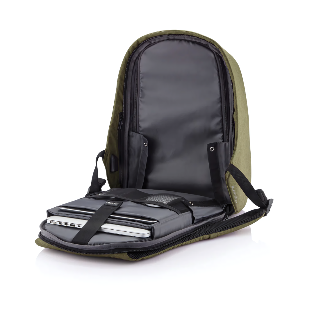 XDDESIGN BOBBY HERO Anti-theft Backpack in rPET material Green