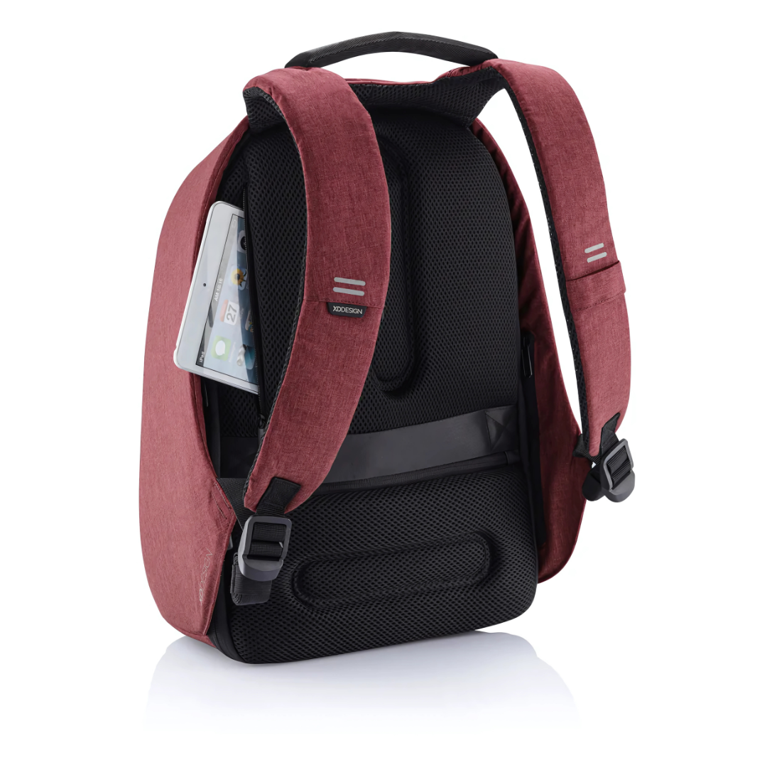 XDDESIGN BOBBY HERO Anti-theft Backpack in rPET material Red