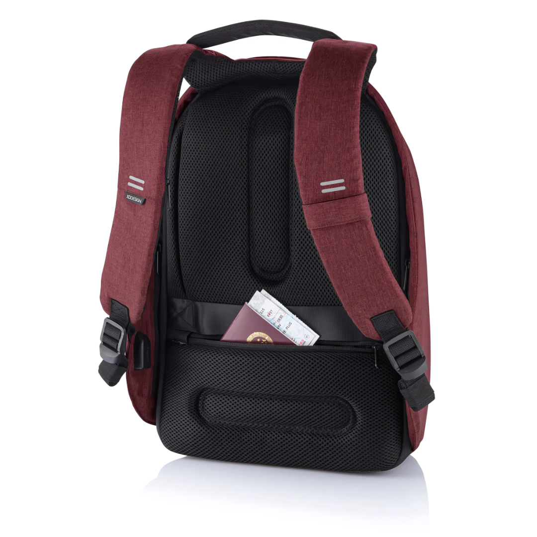 XDDESIGN BOBBY HERO Anti-theft Backpack in rPET material Red
