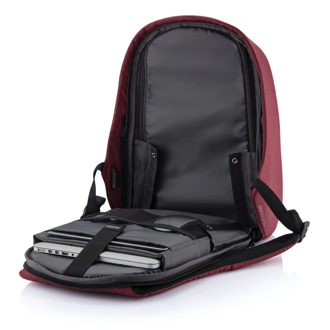 XDDESIGN BOBBY HERO Anti-theft Backpack in rPET material Red