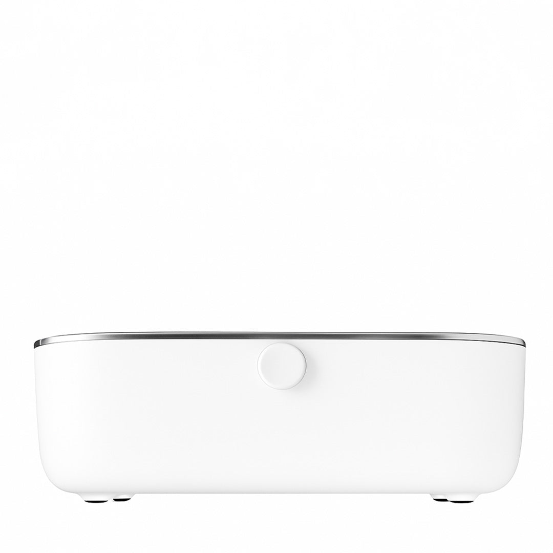 Electric Lunch Box with Food Heating – Portable Meal Warmer for Work & Travel (White)