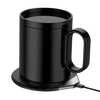 CRIVITS - Smart Mug Warmer with Wireless Charger - Black