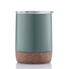 GOUDA - Hans Larsen Vacuum Mug With Cork Base - Green