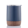 GOUDA - Hans Larsen Vacuum Mug With Cork Base - Blue