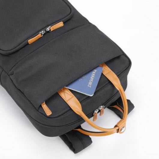 MAINZ - Santhome Metro RPET Laptop Backpack - Black