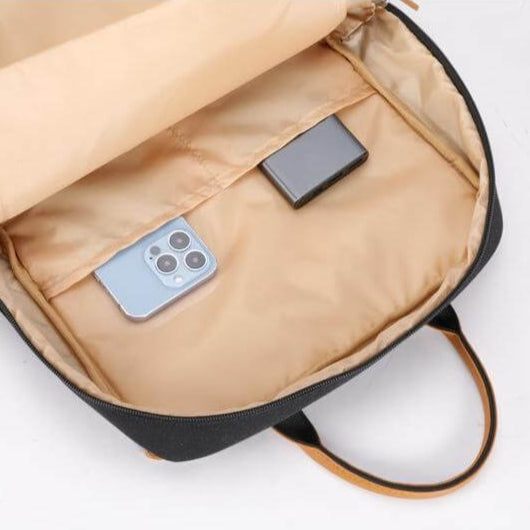 MAINZ - Santhome Metro RPET Laptop Backpack - Black