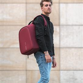 XDDESIGN BOBBY HERO Anti-theft Backpack in rPET material Red