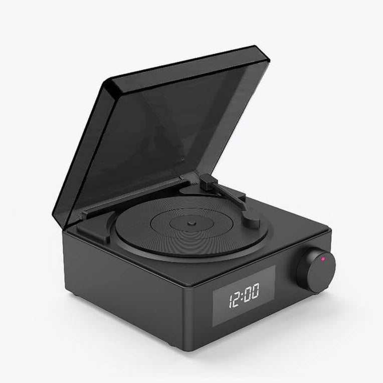 SPASSK - @memorii Phonograph Bluetooth Speaker - Black
