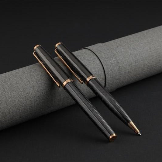 ZORY - Santhome® Gift Set of 2 Luxury Pens - Black / Gold