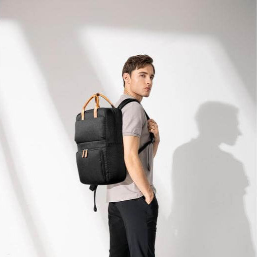 MAINZ - Santhome Metro RPET Laptop Backpack - Black