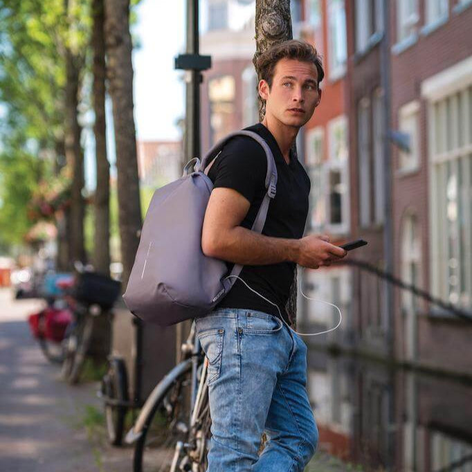 XDDESIGN Bobby Soft Anti-Theft Backpack - Grey