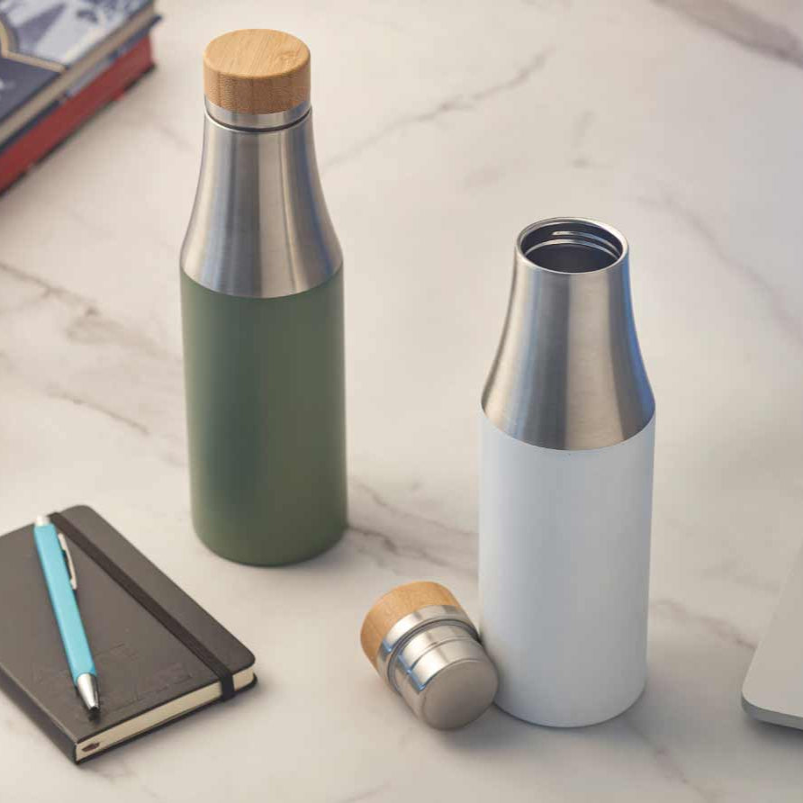 BREDA - CHANGE Collection Insulated Water Bottle - Aqua Green