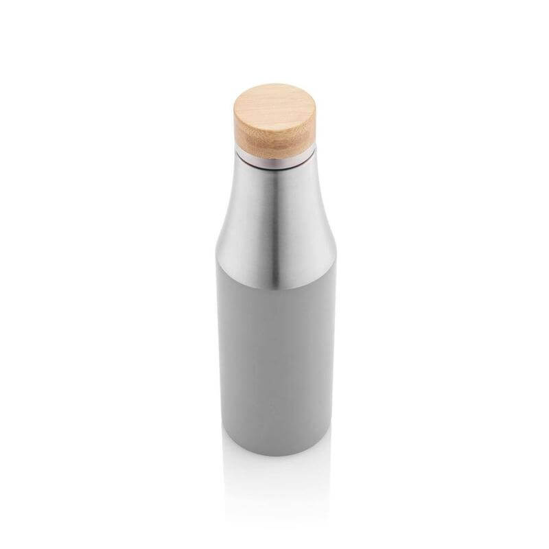 R-BREDA - CHANGE Collection Recycled Insulated Water Bottle - Grey